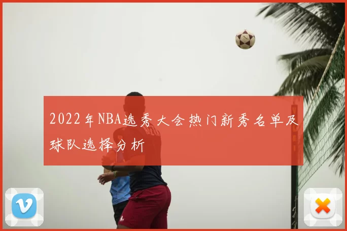 2022年NBA选秀大会热门新秀名单及球队选择分析