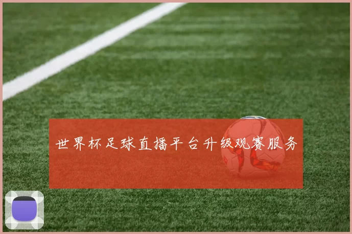 世界杯足球直播平台升级观赛服务